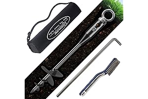 18'' Heavy Duty Trampoline Stakes Outdoor Anchors