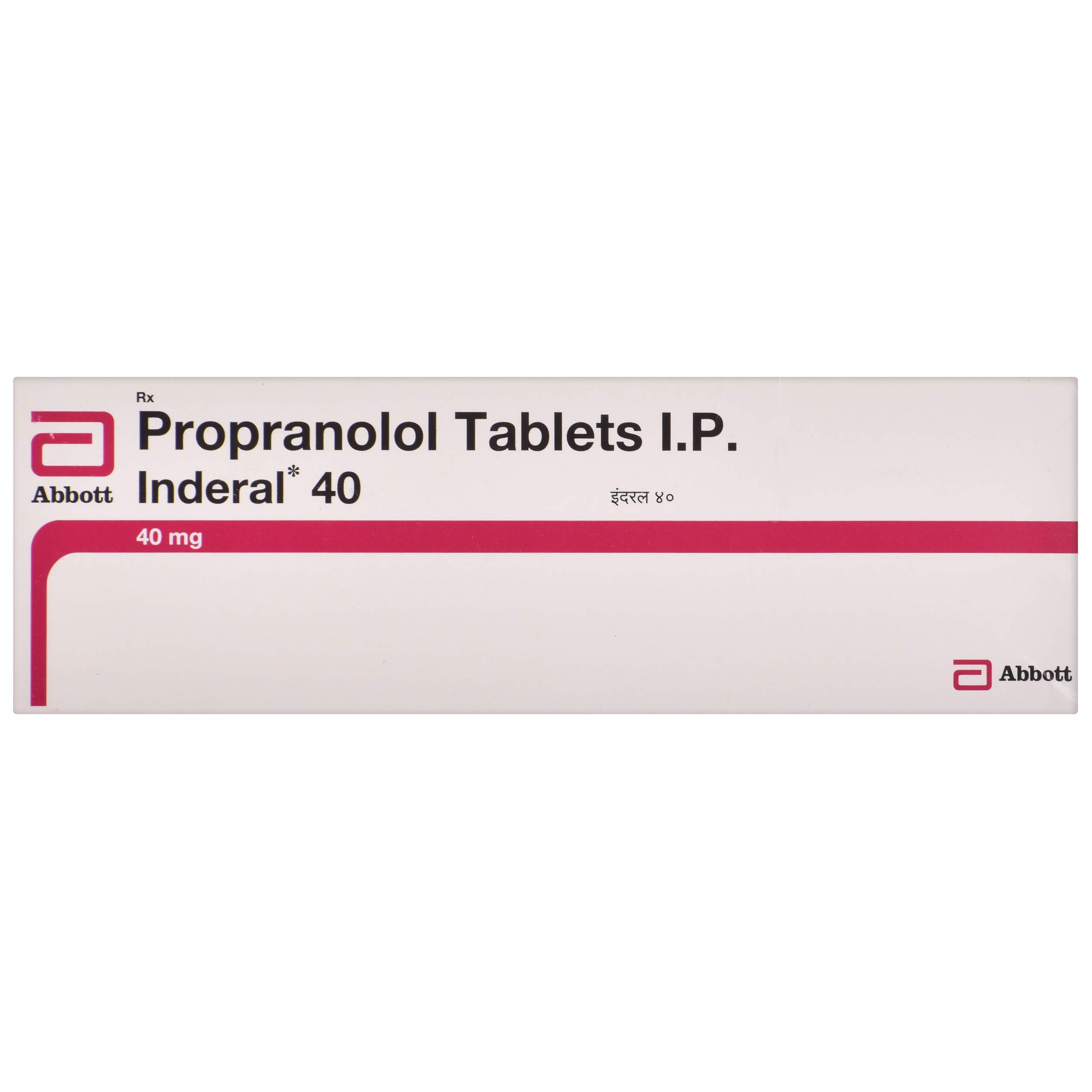 Inderal 40 mg precio