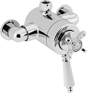 Bristan N2 CSHXTVO C 1901 Exposed Concentric Top Outlet Shower Valve, Chrome