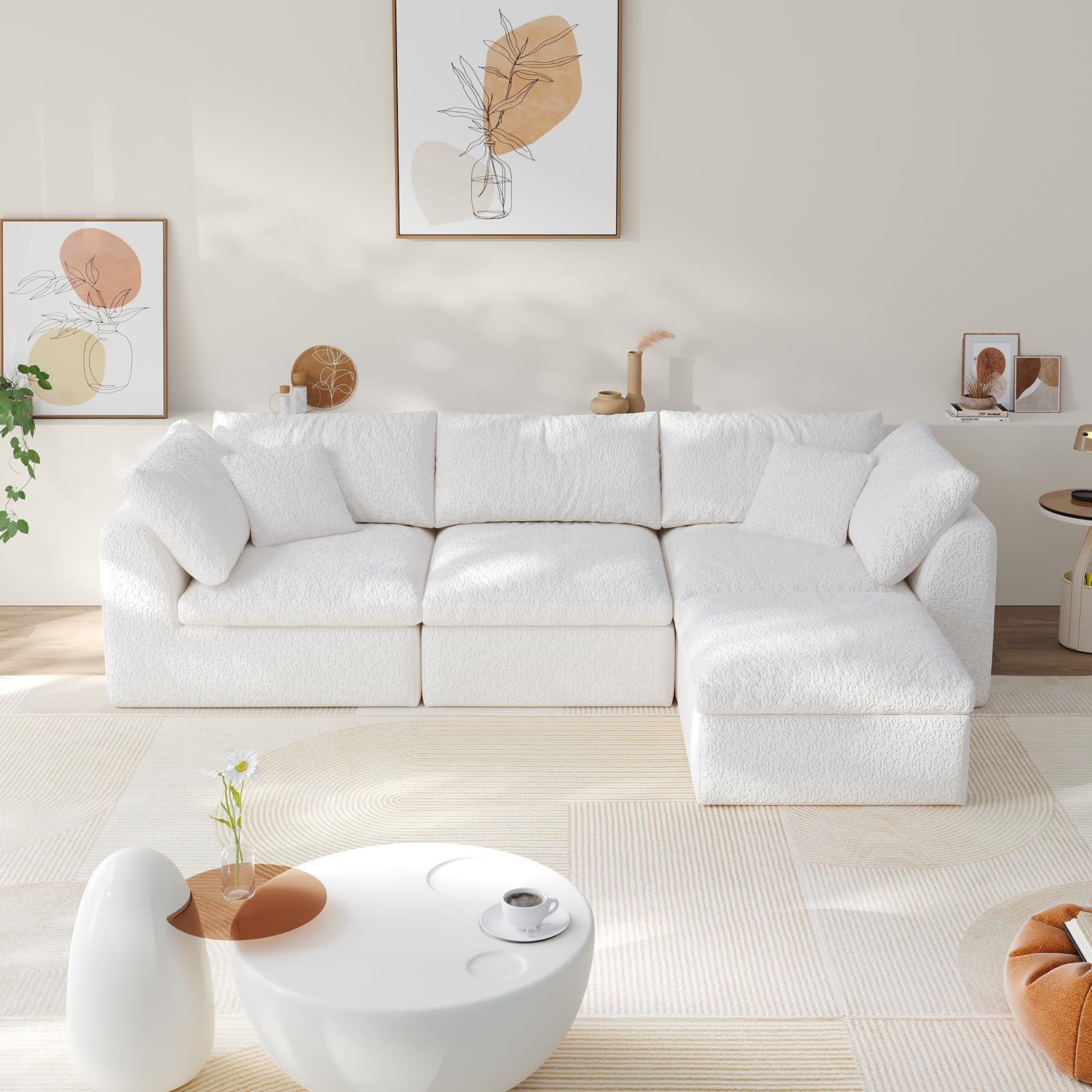 SYFERLORY Boneless Cloud Couch