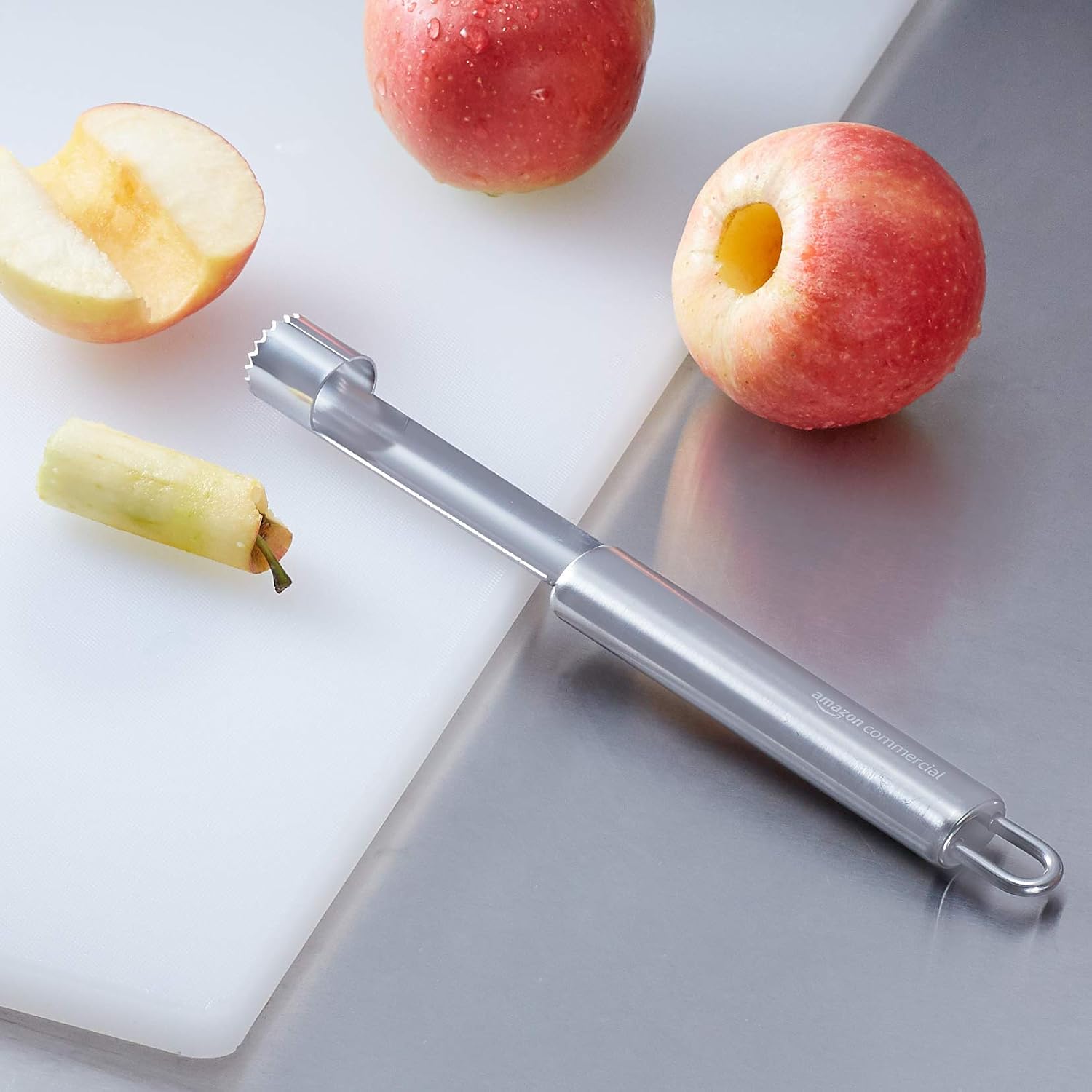 AmazonCommercial Stainless Steel Apple Corer