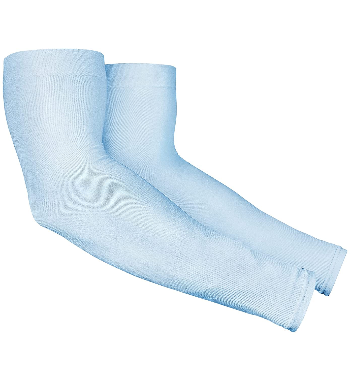 VTFlair Let's Slim UV Protection Cooling Arm Sleeves UPF 50 Long Sun Sleeves for Men Women Perfect for Cycling Driving,Running,Basketball, Football & Outdoor Activities(V002)