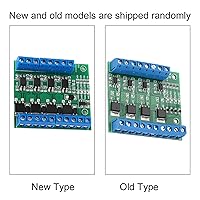 Vista 5 de Hilitand 4-Channel MOSFET PWM 3-20V a 3.7-27VDC 10A Módulo Controlador PLC Amplificador