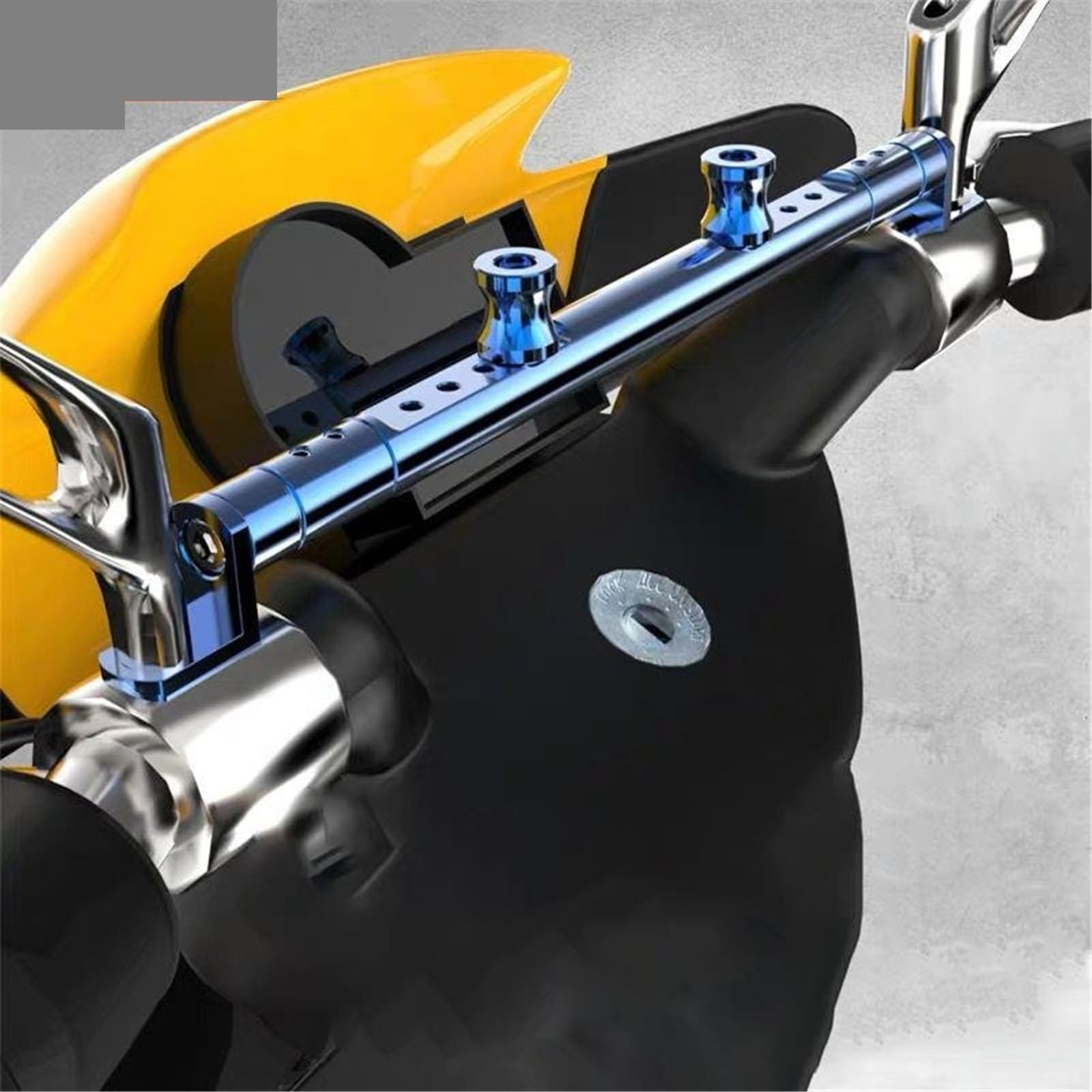 Dla YAMAHA MT-15 MT 03 07 09 10 15 125 MSLAZZ 150 MT15 MT10 Kierownica Motocykla Balans Poprzeczka (Kolor : Blue no logo, Rozmiar : 1)