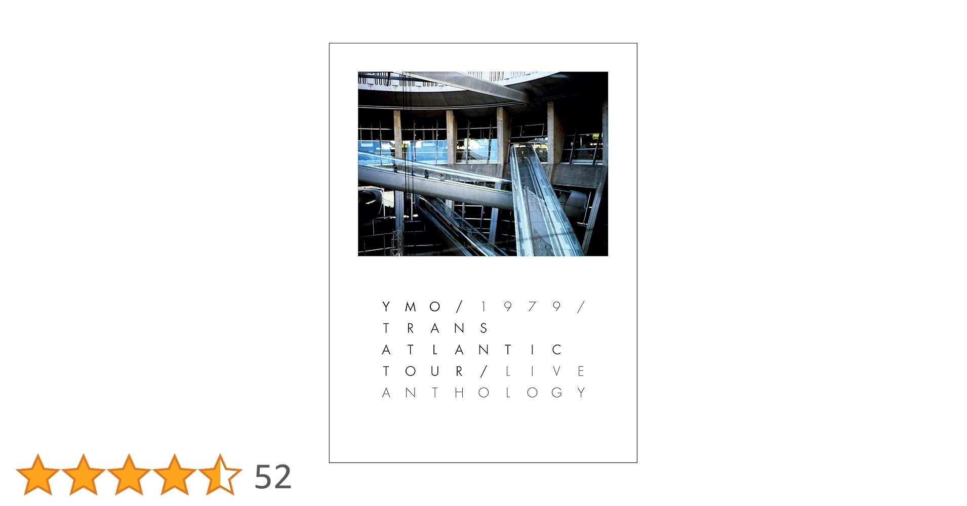 YMO 1979 TRANS ATLANTIC TOUR　完全生産限定盤 YMO 1979 TRANS ATLANTIC TOUR LIVE ANTHOLOGY【完全生産限定盤