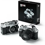 Nifeliz Cameras Building Set for Adults, 2 Collectible Camera Models to Build and Display, Creative Gift for Photographers (816PCS, NF10277A)