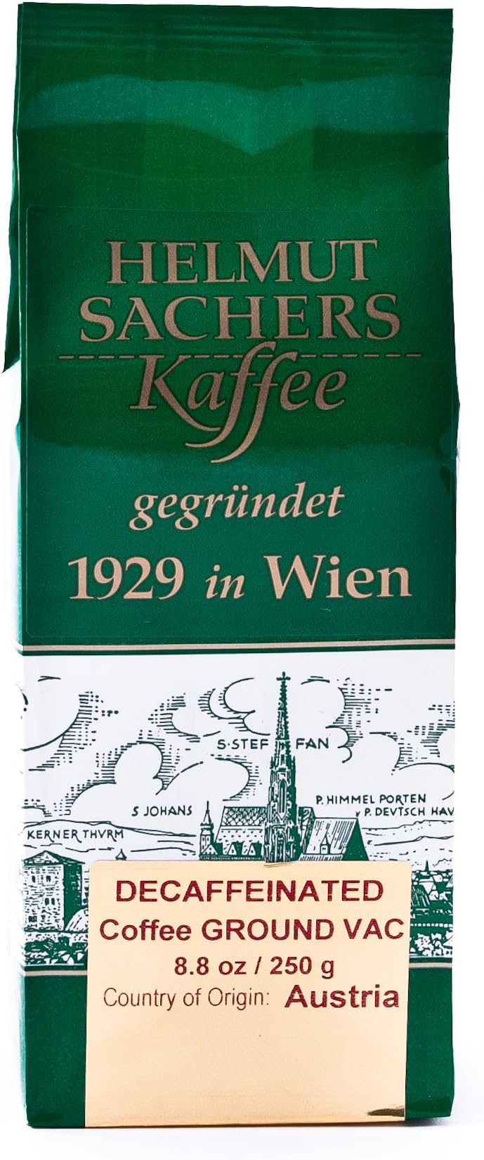 Helmut Sachers Vienna Coffee Decaf Ground