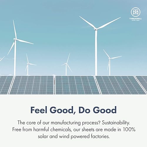 Miniatura 5 de Threadmill Sábanas de tamaño queen, 100 % algodón, 600 hilos, 4 piezas, diseño de damasco, luna, roca, gris, calidad de hotel, algodón peinado de