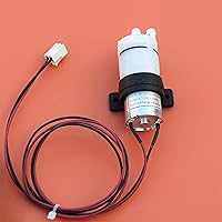 Vista 8 de CrocSee DC 12V Mini Food Grade Self Priming Diaphragm Fresh Water Transfer Pump 1.3LPM, Replacement Pump for Ice Maker, Coffee Machine, Water