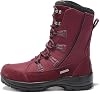 ROCKMARK Women's Waterproof Snow Boots Mid Calf Warm Winter Outdoor Footwear