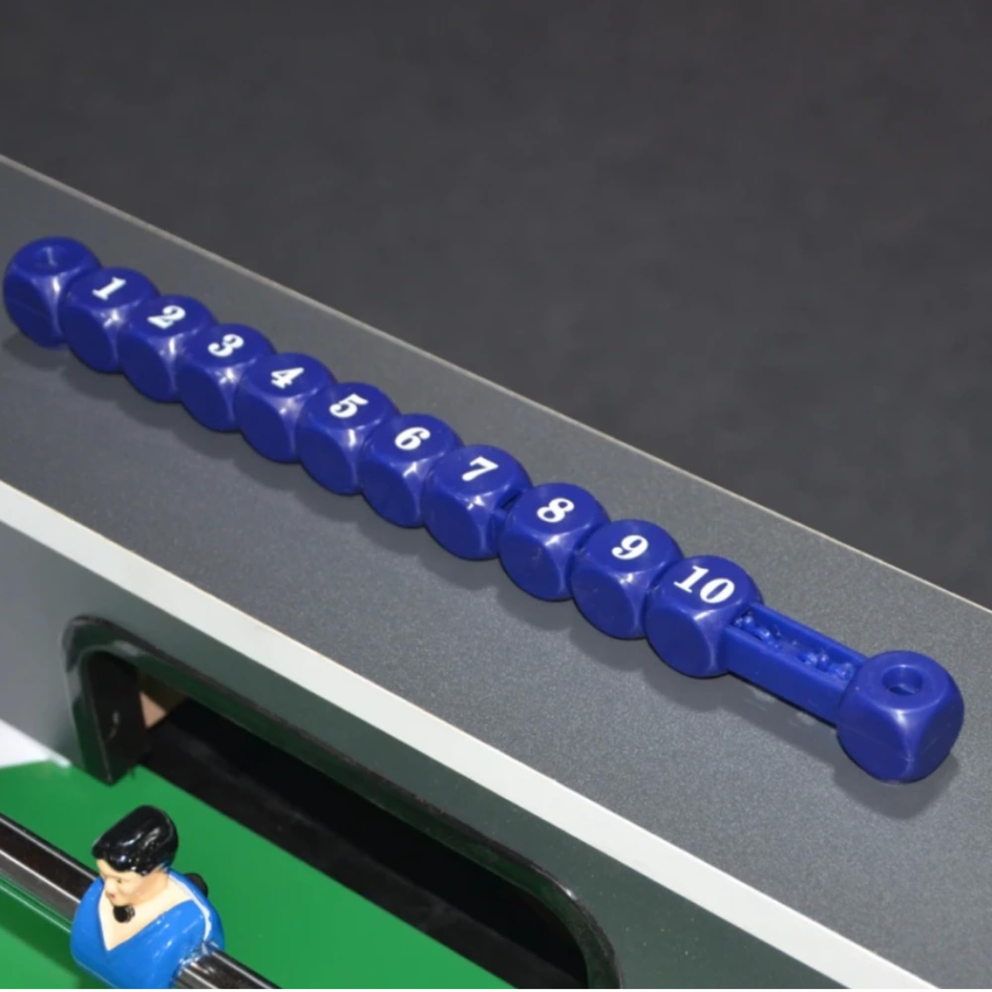 DEVESSPORT Futbolín Semi Profesional Hércules | Modelo de Alta Gama con Jugadores con Piernas Separadas de Metal para Bares y Salas de Juego