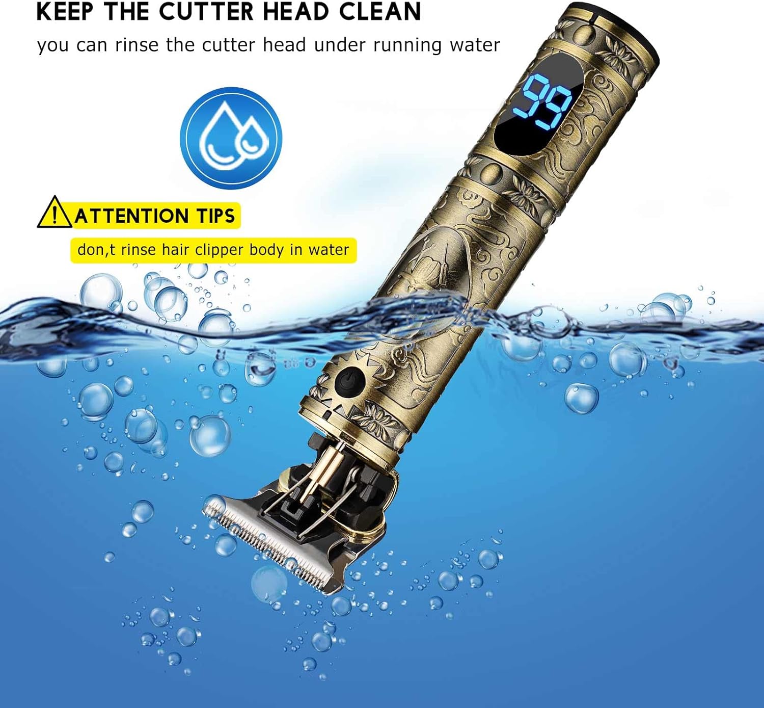 Buy Hair Clippers for Men, Werlla Beard Trimmers for Men Professional