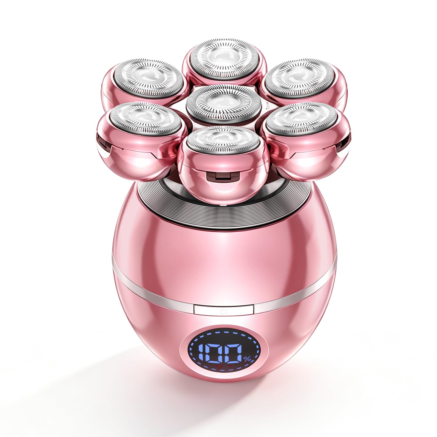 Maquinillas de afeitar eléctricas inalámbricas para mujer, color rosa
