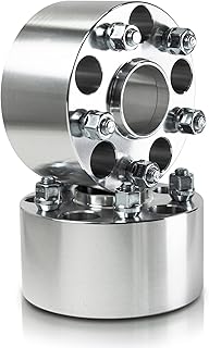 Customadeonly 2 Pieces 2.5" 64mm Hub Centric Wheel Spacers Bolt Pattern 5x4.75 5x120.7 Center Bore 70.3mm Thread Pitch 12x1.5
