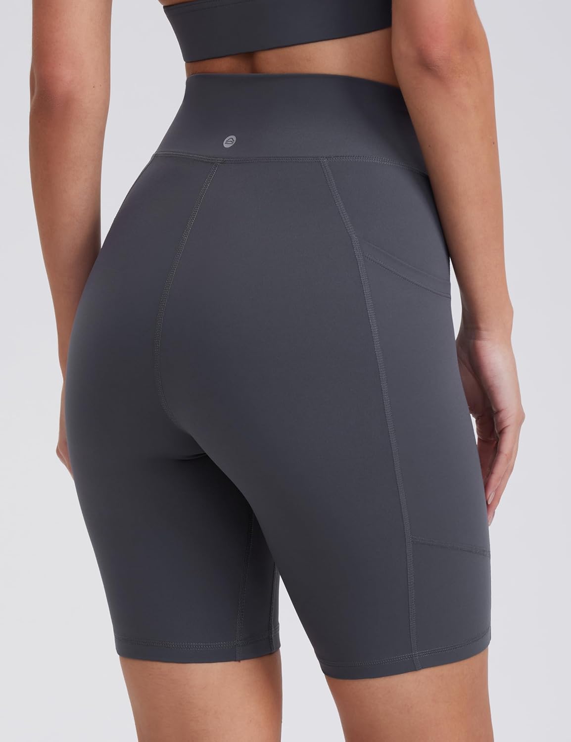 Biker Shorts Women with Pockets 4"/6"/8"/10" Spandex Workout Shorts Lightweight for Summer Cycling Running Yoga Gym - Image 3