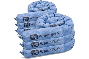 PIG Home Solutions Super Absorbent Sock for Water - 6 Pack