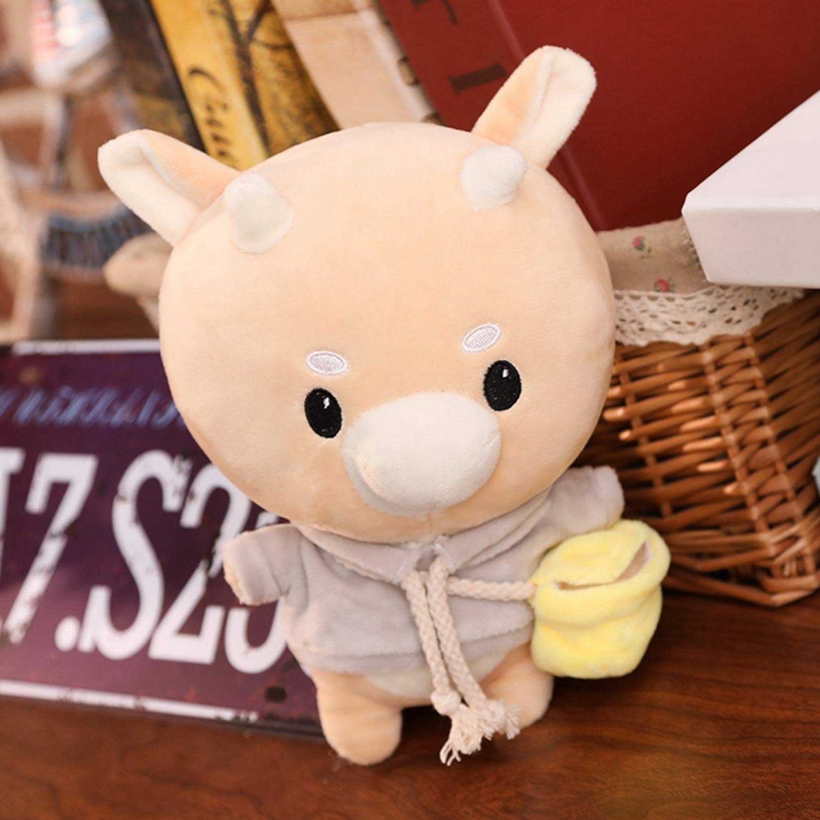 Amazon.co.jp: 牛ぬいぐるみ おもちゃ 抱き枕 ふわふわ 服着脱可 