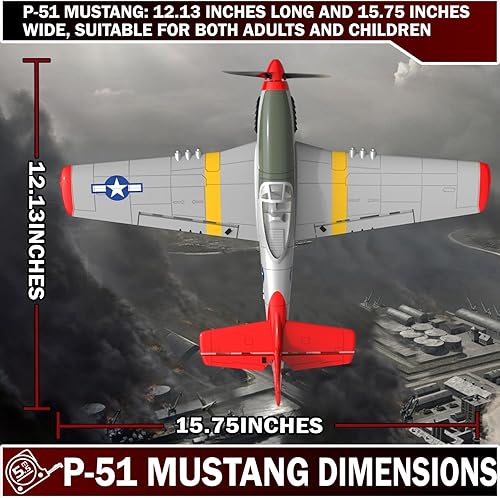 Miniatura 6 de Remote Control Aircraft Plane RC Plane with 3 Modes That Easy to Control One-Key U-Turn Easy Control for Adults Kids LEAMBE