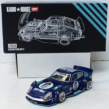 Amazon.co.jp: KAIDO HOUSE MINI GT 024 DATSUN FAIRLADY Z TEAM 街道