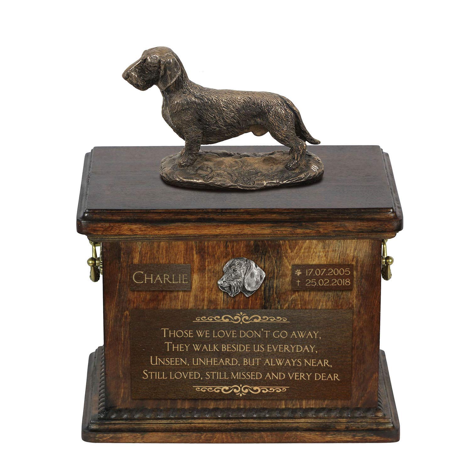 Urne Chien Teckel : Honorez ses Cendres avec cette Statue en Bronze Art-Dog