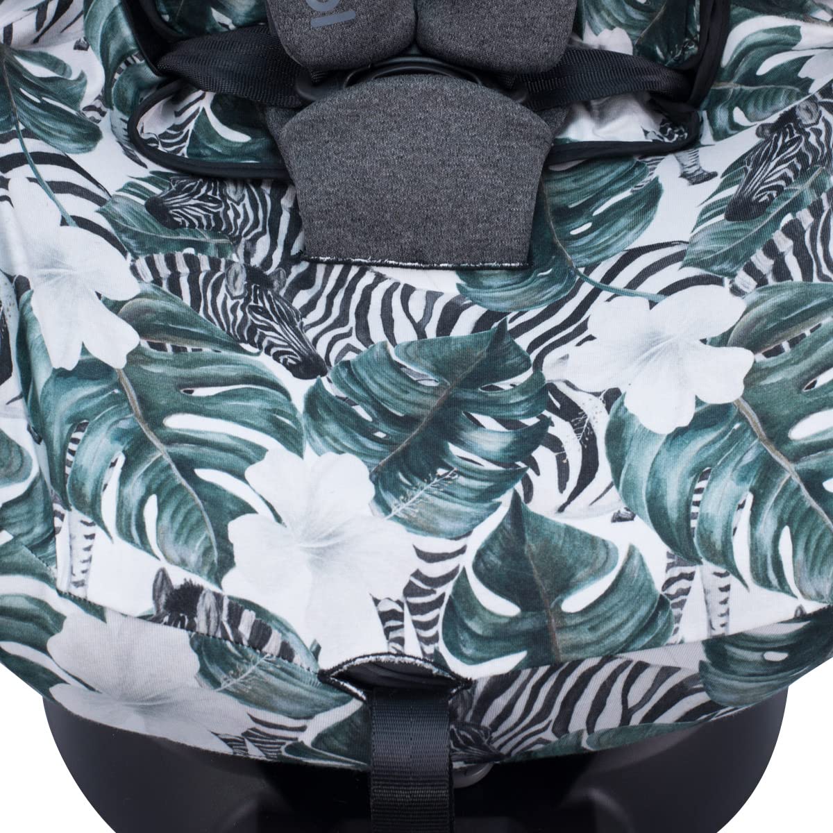 JYOKO Kids Fodera per seggiolino Auto Compatibile con Be Cool Jupiter (Zebra)