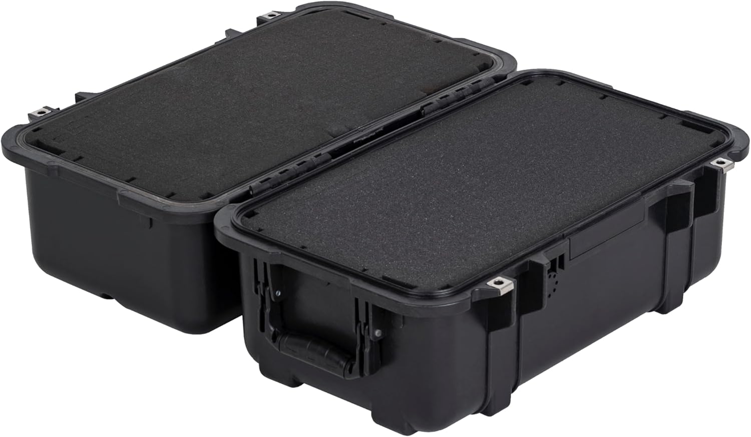 MEIJIA All Weather Waterproof Hard Camera Case,Hard Case,With Customized Fit Foam Included, Elegant Black,Fit for Drones,camera,lens (20.87"x12.72"x12.76") - Image 5