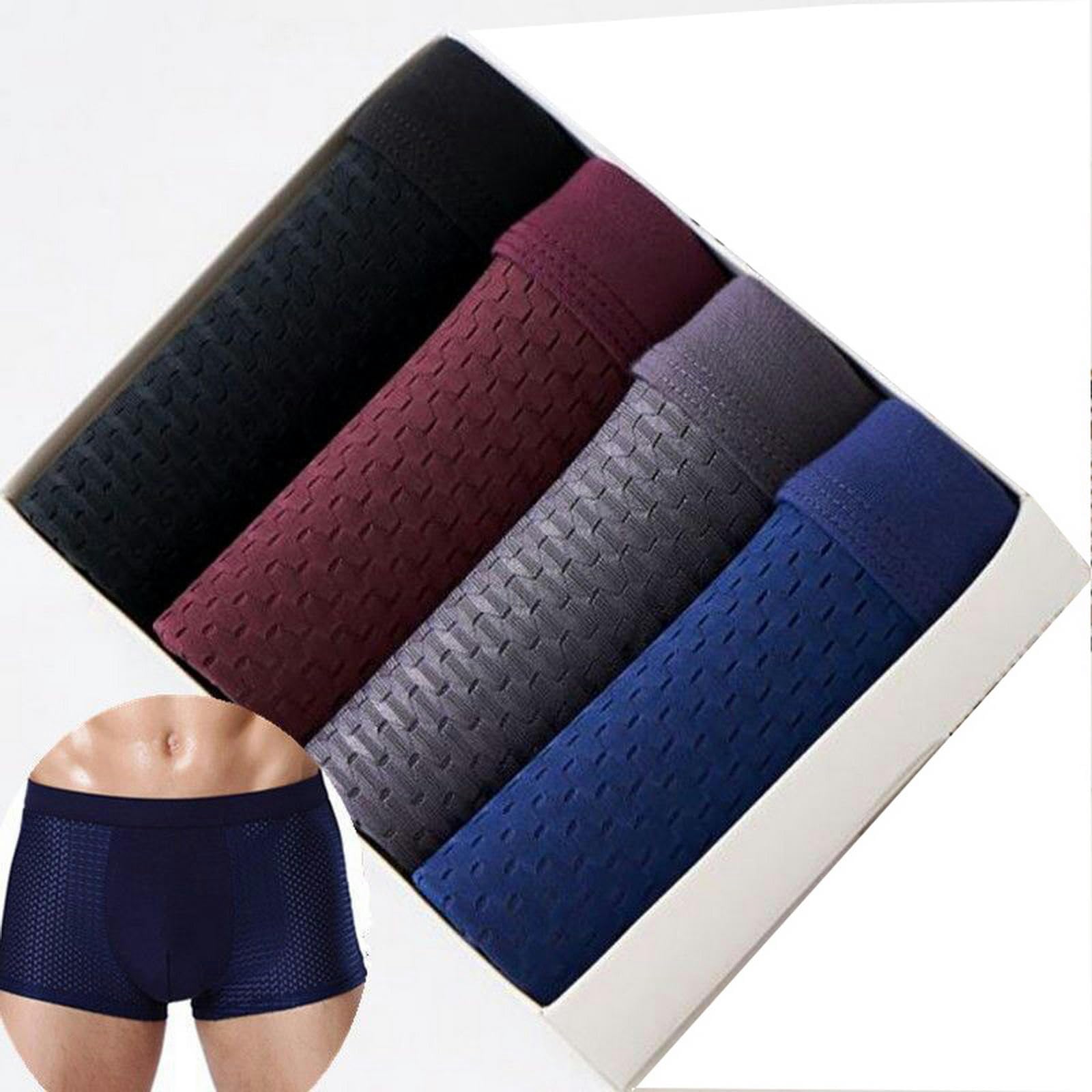 NOGRAX Ropa Interior Masculina Boxers De Ropa Interior De Bragas para Hombres Pantalones Cortos Hombres Slip Homme Boxershort Calzoncillos Maldita