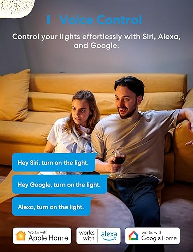 Miniatura 3 de meross Interruptor inteligente de un solo polo, interruptor de luz Wi-Fi de 2.4 GHz compatible con Alexa y SmartThings, requiere cable neutro,