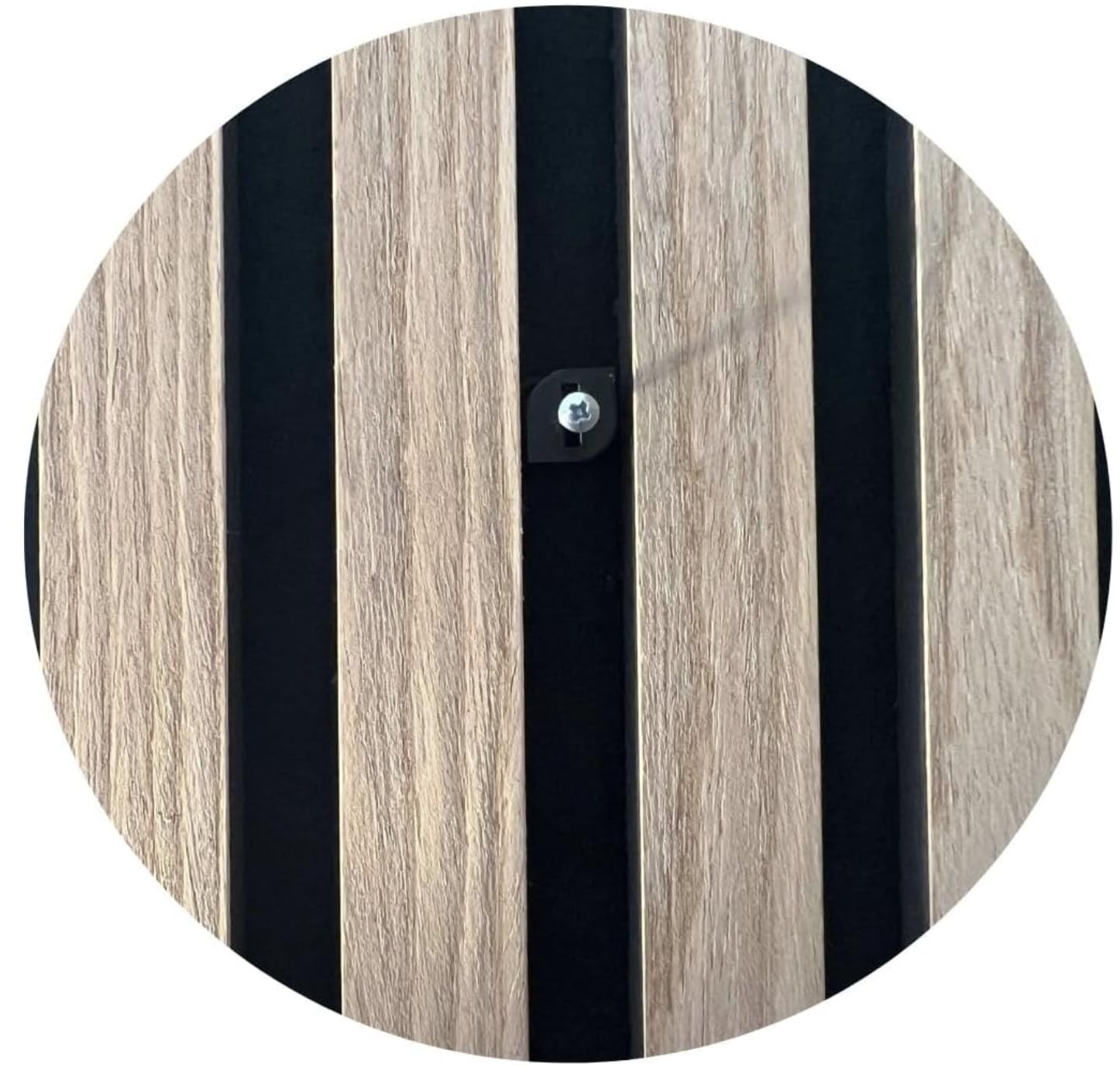 Vleugel Black Acoustic Wall Clip - 8 Pieces - No Drilling Required - Plastic - Screw - Picture Holder - Acoustic Wall Panel Clip
