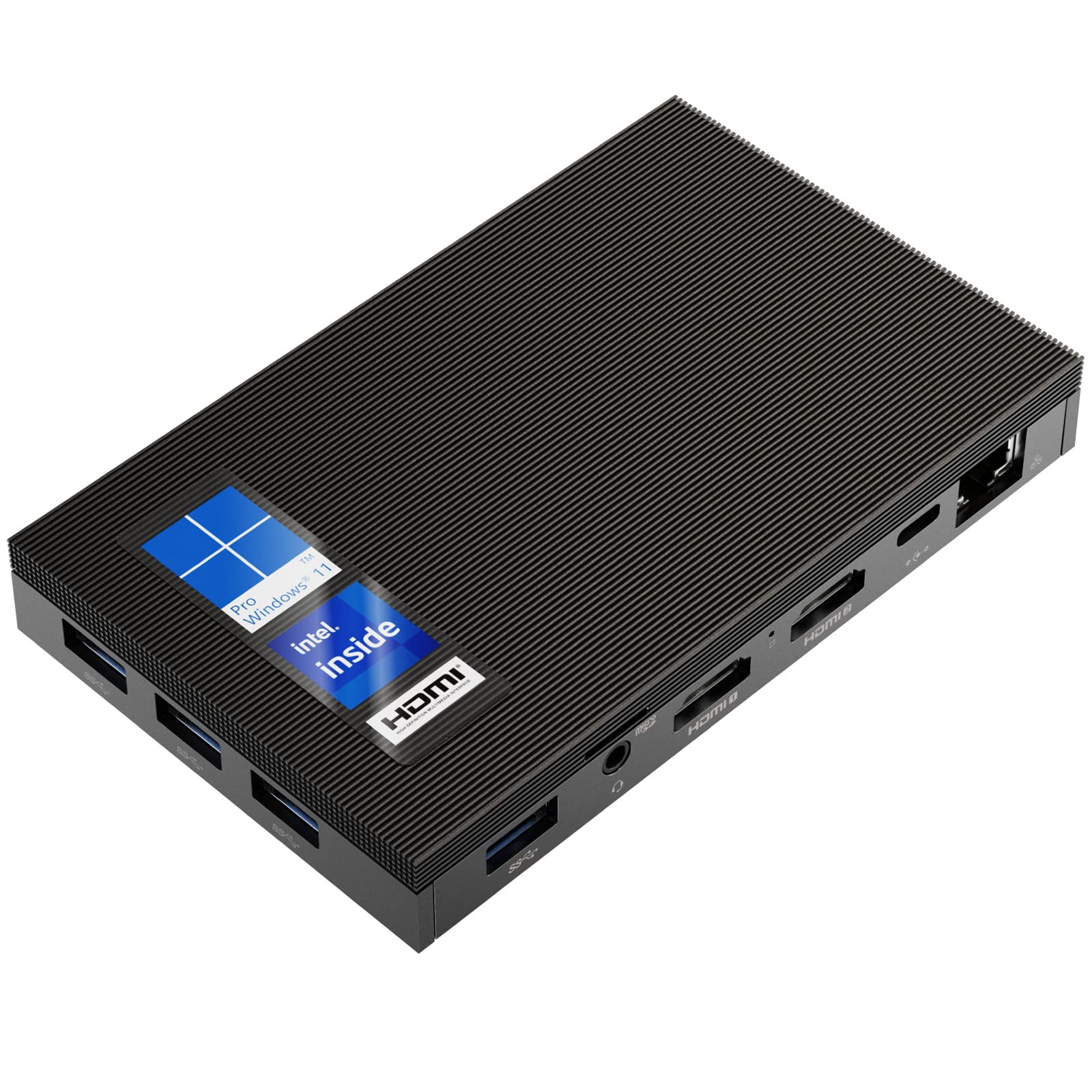 Buy MeLE Quieter2Q Mini PC Fanless Windows 11 Pro Celeron J4125 Micro