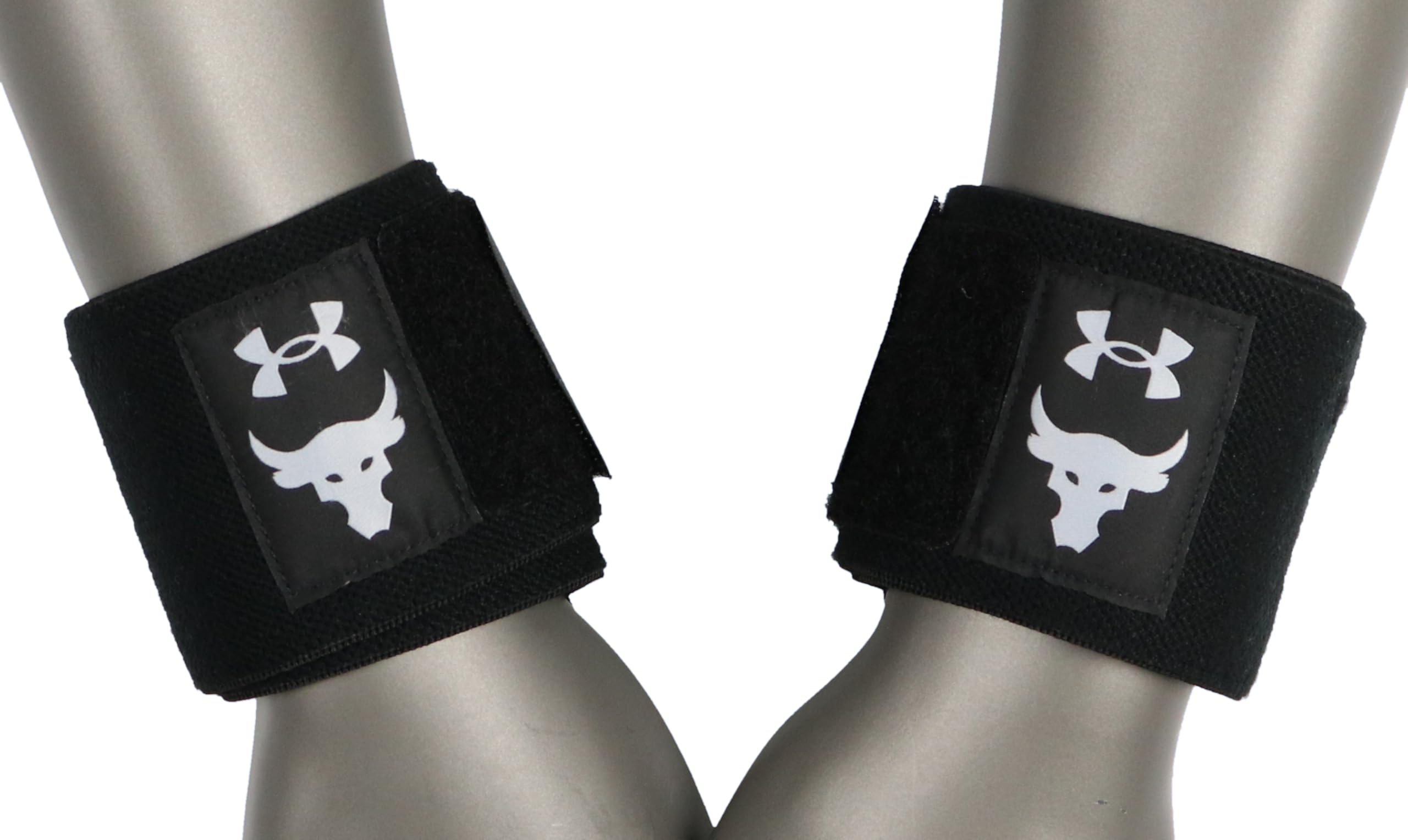 Under Armour UA Project Rock Wrist Wraps 001 Supporter, One Size Fits All