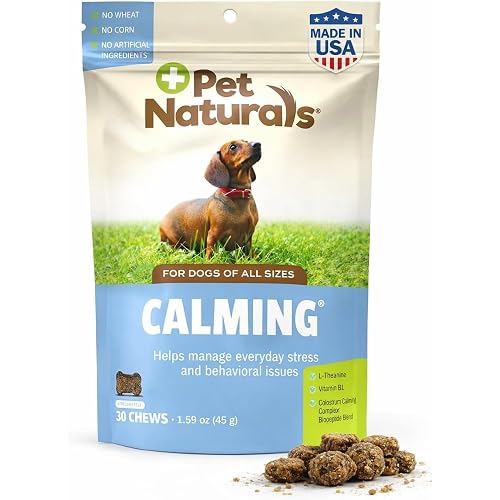 Pet Naturals Calming Chews for Dogs, 30 Count
