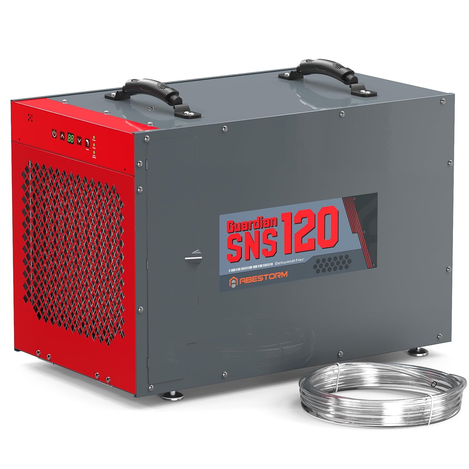 Abestorm 235 Pint Commercial Dehumidifiers for Crawl Space, Basement, Whole Homes up to 3,300 sq. ft, Water Damage Restoration Equipment with Pump and Drain Hose