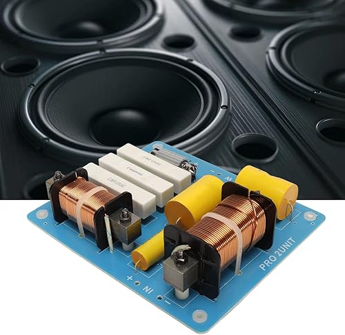 Miniatura 3 de Divisor de frecuencia profesional de graves agudos máximos de 2 vías 800 W, PCBA 1500-3500Hz para 10 12 15 altavoces de conferencia de escenario al