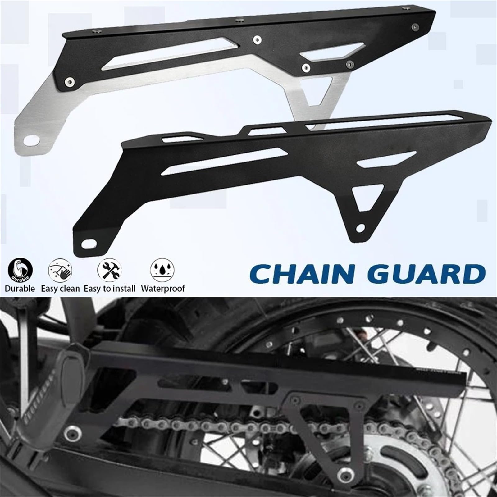 Couvercle de Protection Convient pour Suzuki DL650 DL1000 DL1050 V-Strom 650/1000/1050 couvercle de pignon protecteur chaîne