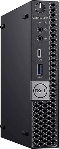 Dell Computadora de escritorio Micro OptiPlex 5060 | Hexa Core Intel i5 (3.2) | 8 GB DDR4 RAM | 250 GB SSD de estado sólido | Windows 11
