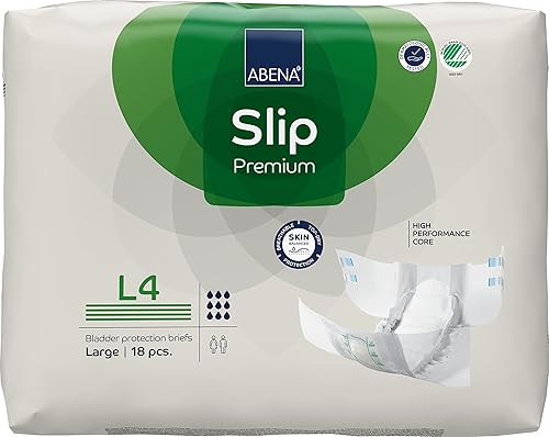 Abena Slip Premium - Calzoncillos para incontinencia, nivel 4, (tallas pequeñas a extra grandes), grandes, 36 unidades