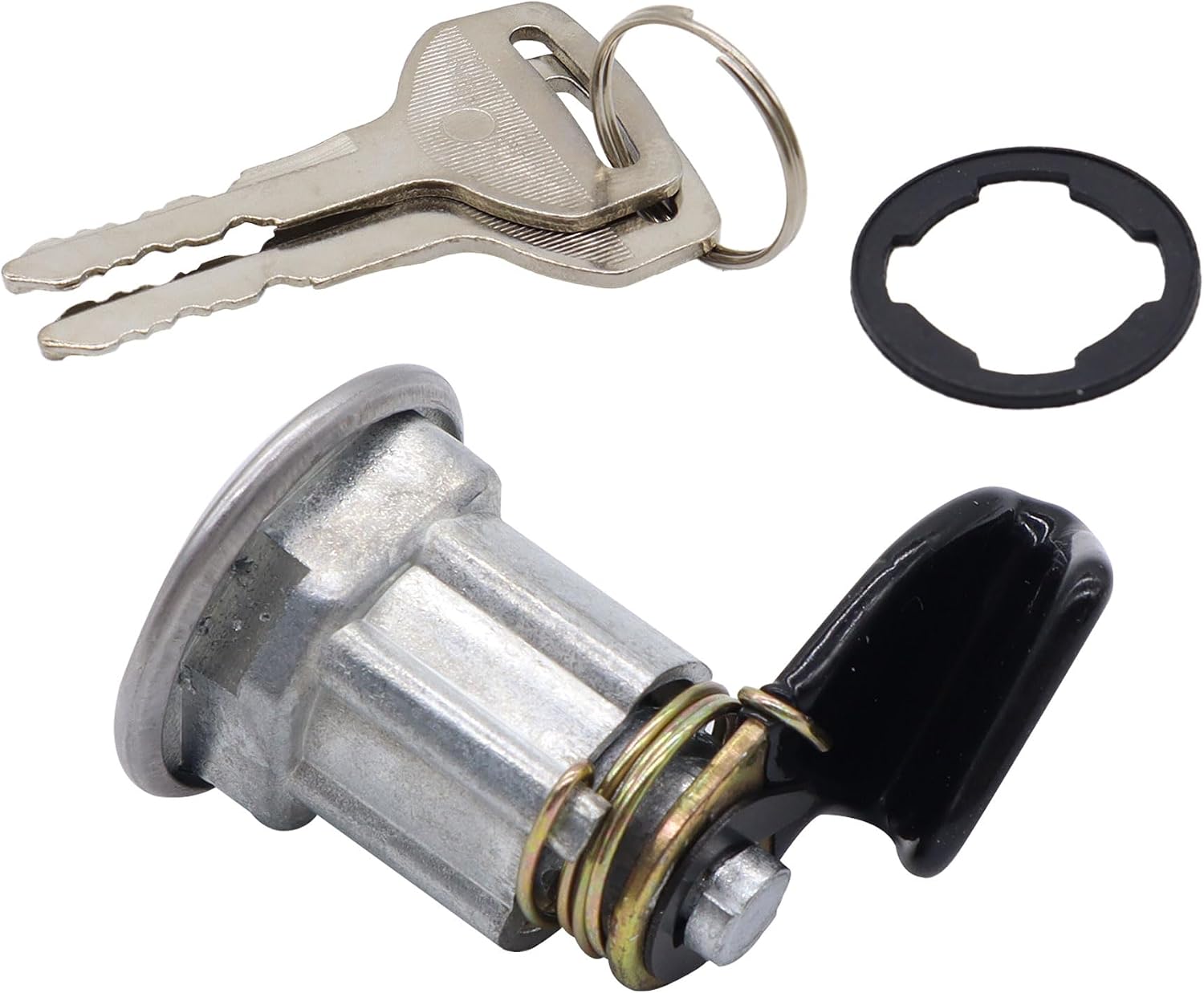 Fuel Door Lock Cylinder 69058-35140 Replacement for Toyota Tacoma 1995 1996 1997 1999 2001-2004 Toyota Tundra 2000 2001 2002 2003 Fuel Tank Lock Cylinder Fuel Filler Lid Door Gas Lock Cylinder