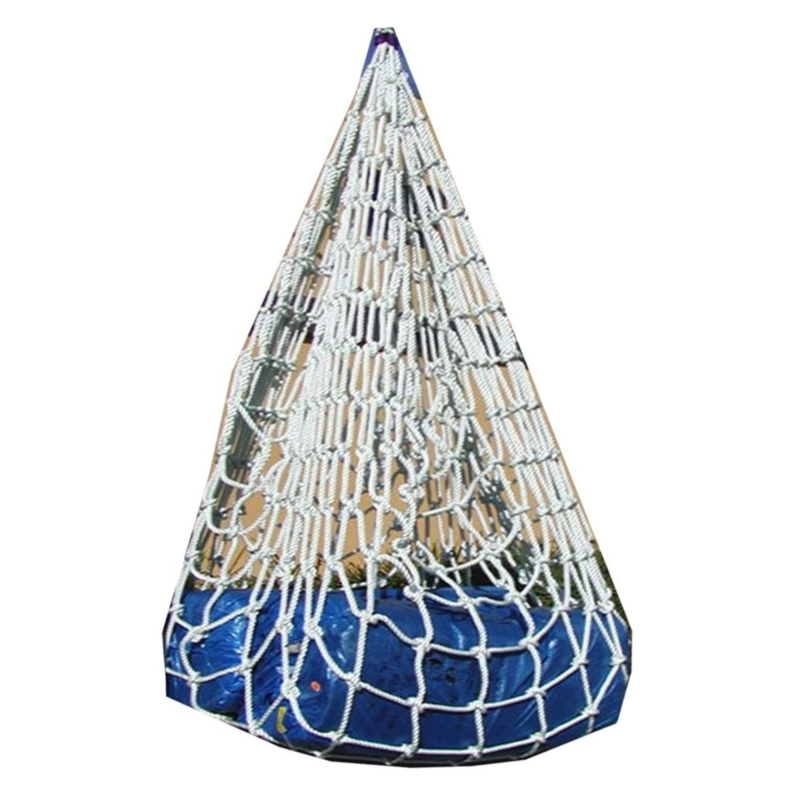 Filet de levage robuste en corde blanche premium pour protection et aménagement