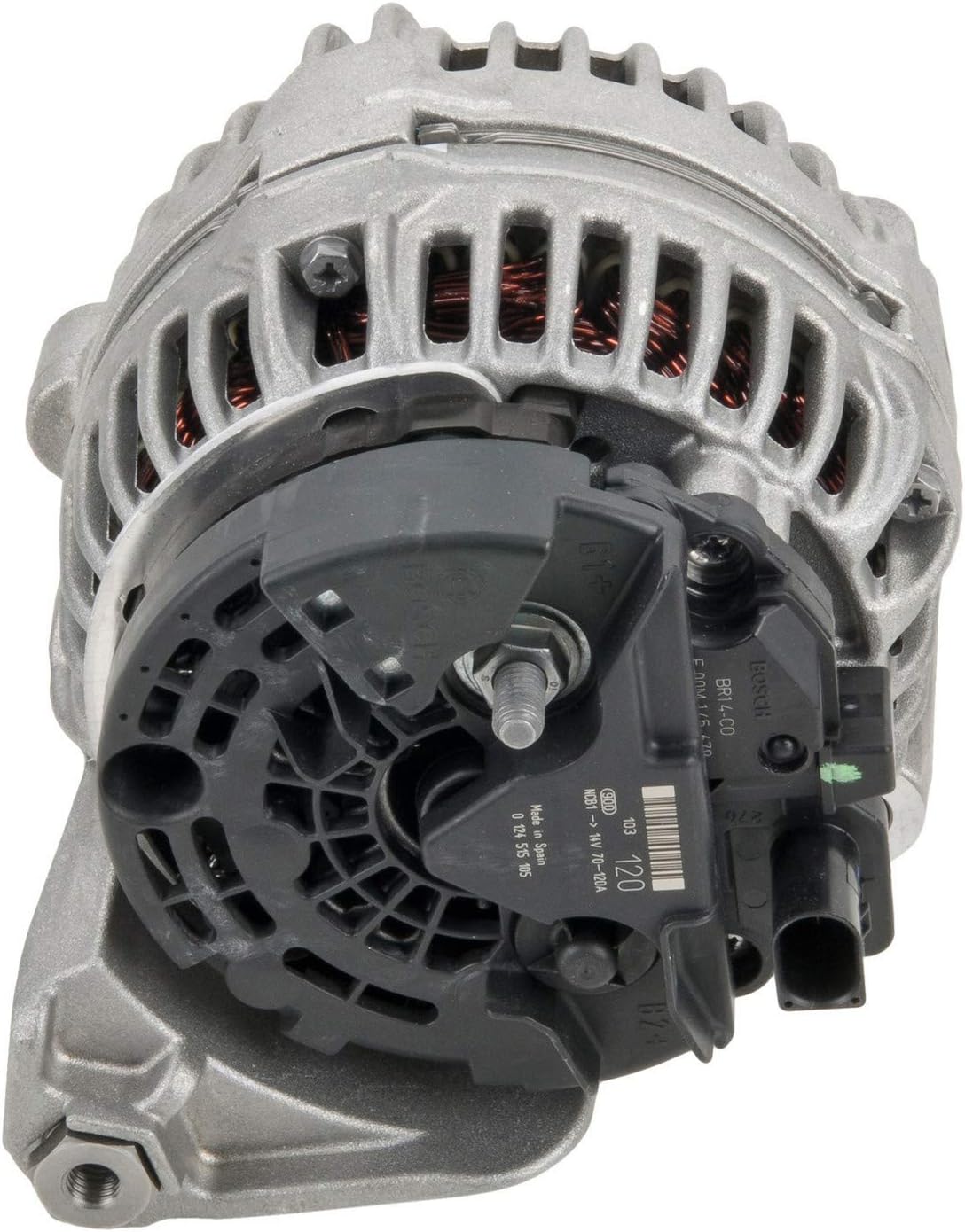 Bosch AL0816N OE New Alternator for BMW 325 Series Z4 - 120 Amp 3
