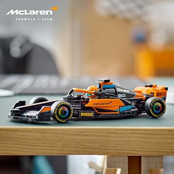 LEGO Speed Champions 2023 McLaren Formula 1 Race Car Set 76919 – Collectible Toy Model Making Set for Girls and Boys 9 Years Old and Over, Children's Birthday Gift Idea (245 Pieces)