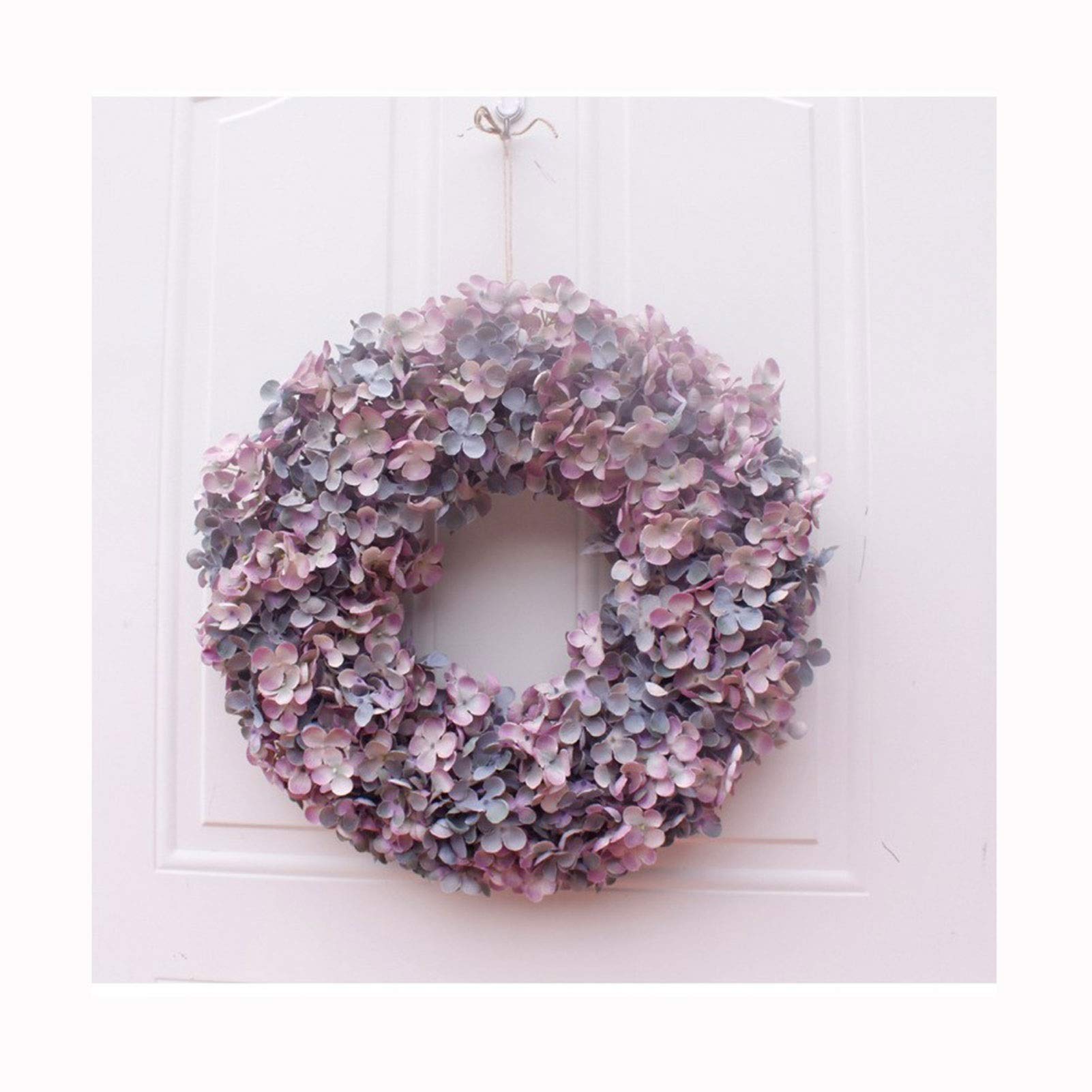Weihnachtskranz Blumen Künstlicher Rosenkranz Türbehang Wand Fensterdekoration Kranz Urlaub Festival Hochzeitsdeko Künstliche Girlande (Color : 5)