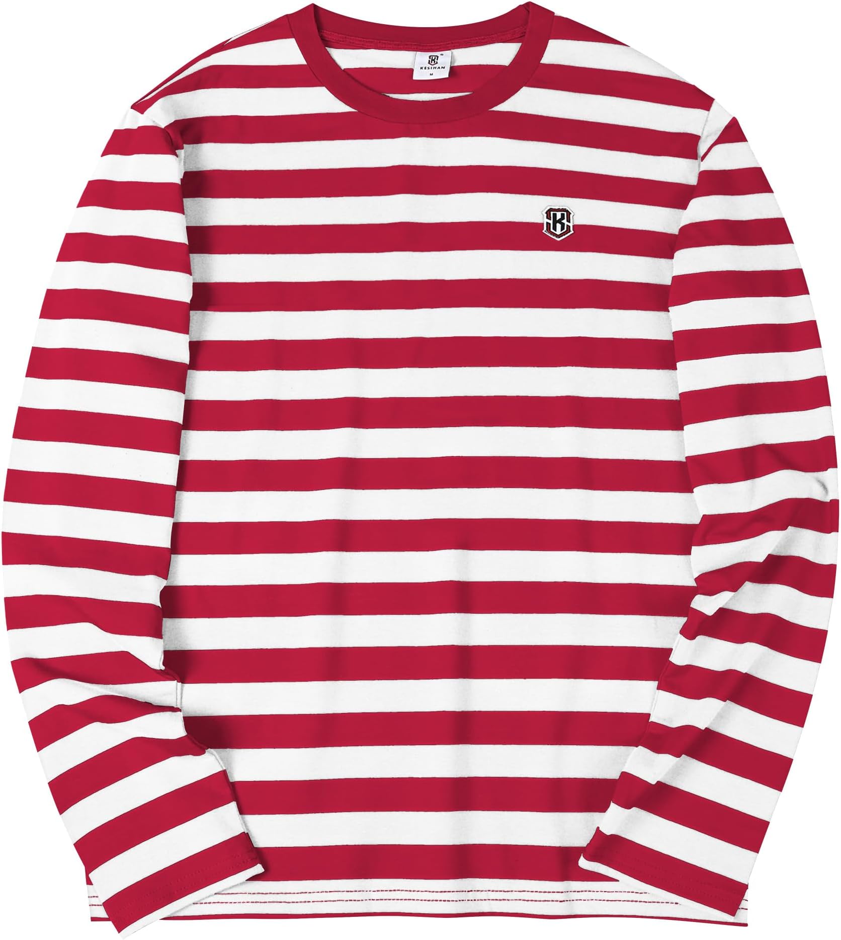 adidas red and white striped shirt