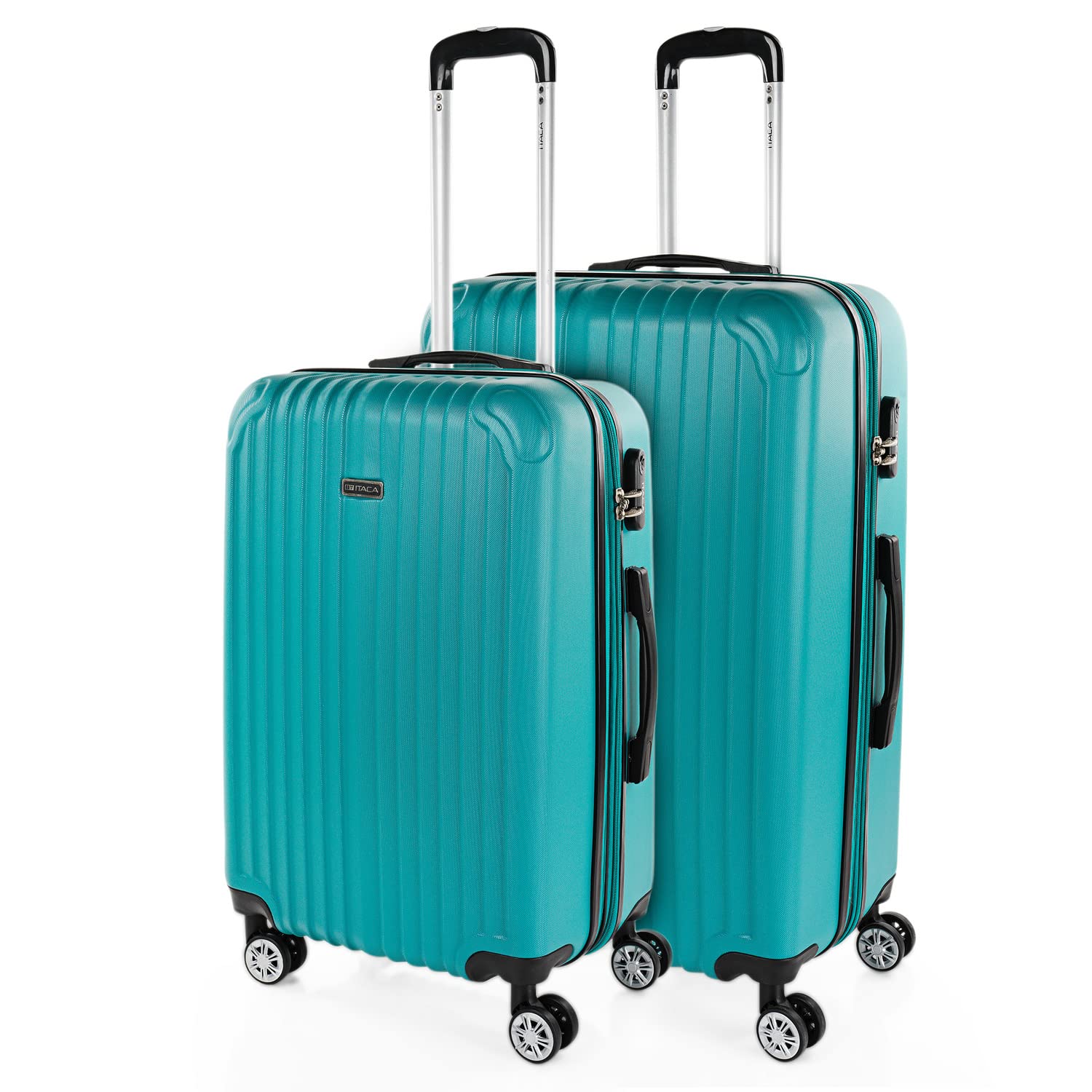 ITACA - Maleta Mediana con 4 Ruedas Giratorias para Viajes Largos Tipo Trolley Ideal como Maletas de Viaje Grandes 23 Kilos y Maleta Viaje Mediana Resistentes, Amarillo — view 78