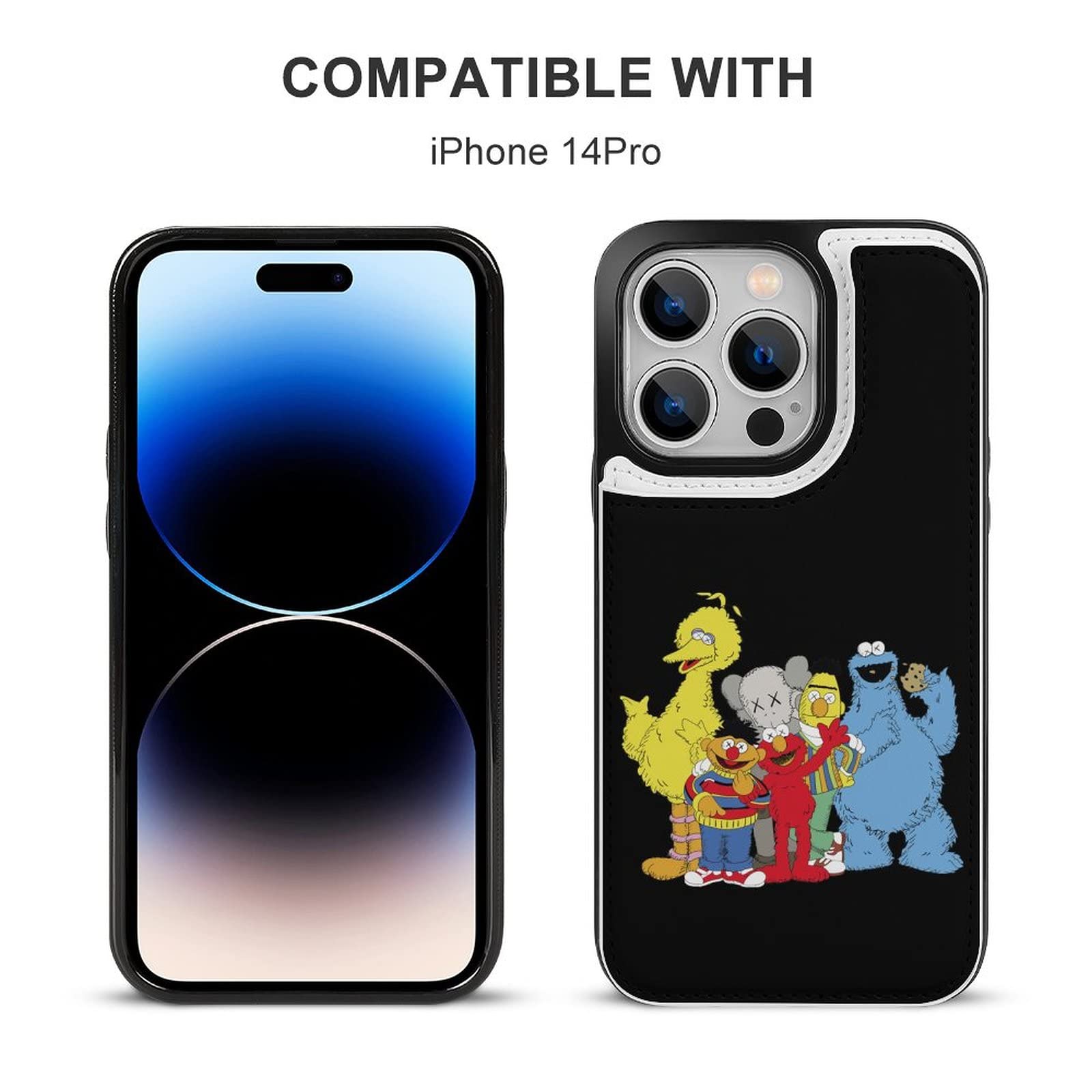 Amazon.co.jp: iPhone 14 Pro ケース 手帳型 セサミストリート キャラ