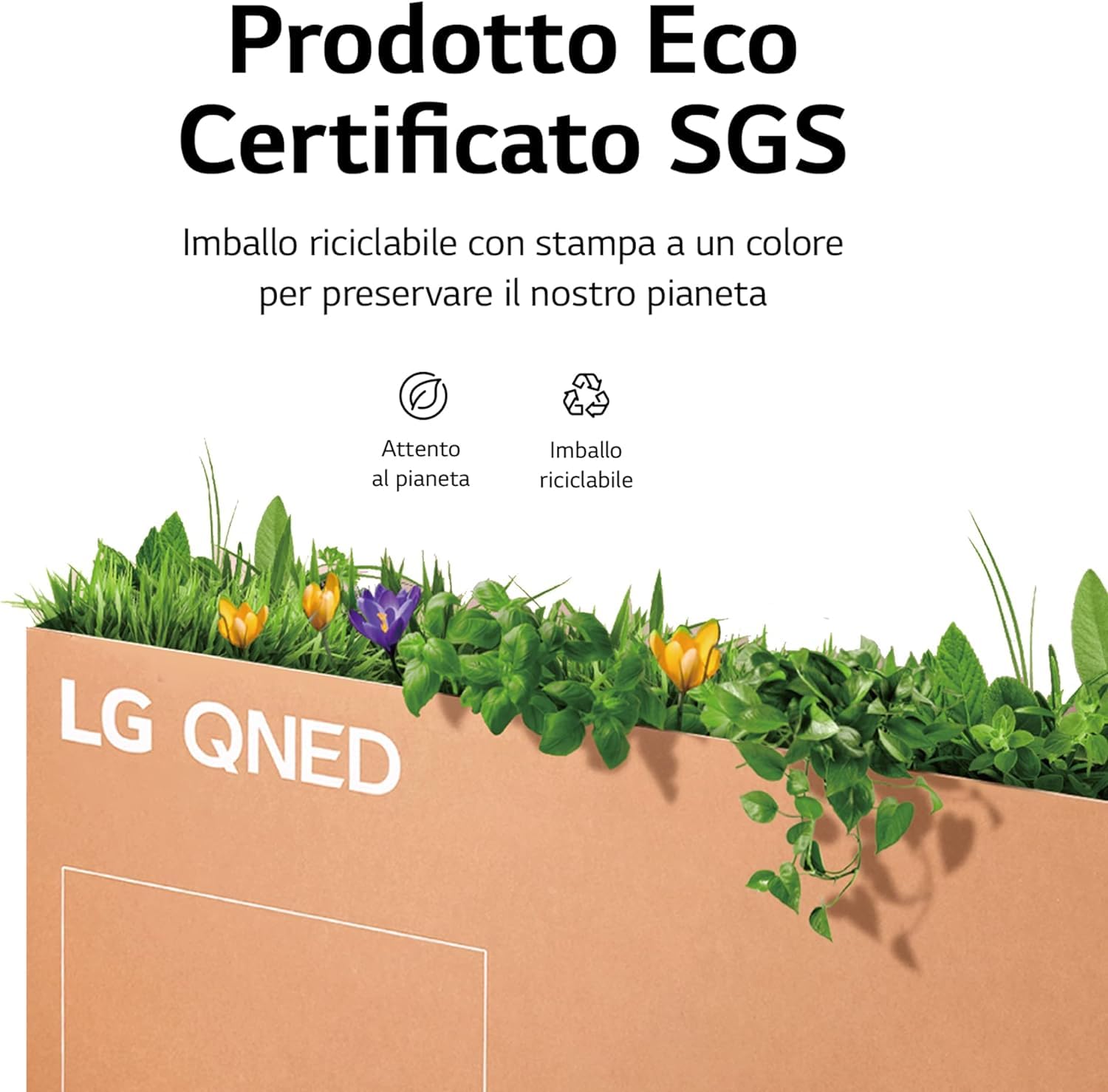 LG 65QNED916QA Smart TV 4K 65" TV Mini LED QNED91 2022 con Processore α7 Gen 5, Precision Dimming Pro, Dolby Vision, 2 HDMI 2.1 @48Gbps, VRR, Google Assistant e Alexa, Wi-Fi, webOS 22