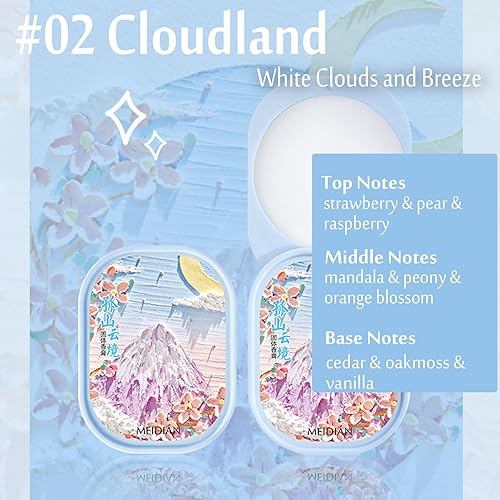 Miniatura 4 de gcdat Perfume sólido, paquete de 3 colonias sólidas para mujer, bálsamo de bolsillo portátil, perfecto para uso de viaje, perfume de fragancia