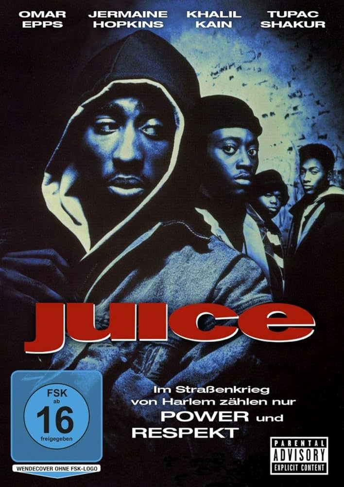 Juice (mit Rapper-Legende Tupac Shakur) [Alemania] [DVD