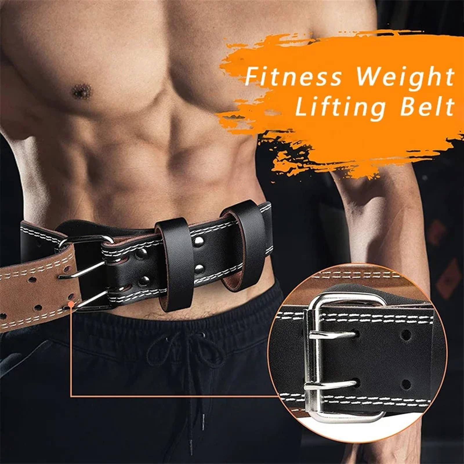Cintura Sollevamento Pesi Cintura fitness for bodybuilding | Cintura da palestra for allenamento con bilanciere e manubri, protezione in vita for powerlifting