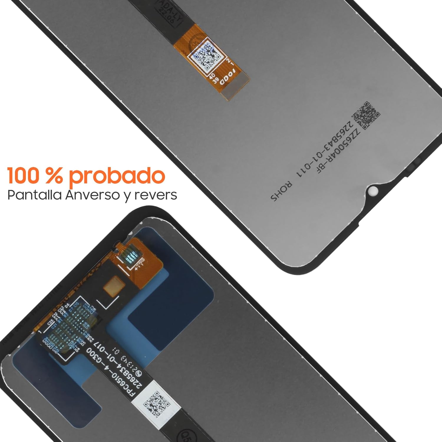 Screen for Nokia G300 Screen Replacement for G300 LCD Screen TA-1374,N1374DL Touch Display Digitizer Assembly Repair Parts（Black No Frame）